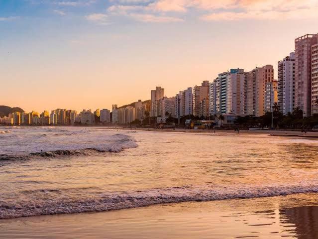 Kitnet Simples Na Ponta Da Praia ,Santos, A Uma Quadra Da Praia, Proximo Ao Aquario Экстерьер фото